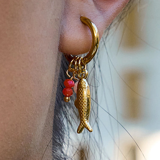 Fish Drop Earrings