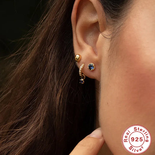 Mini Zircon Earrings